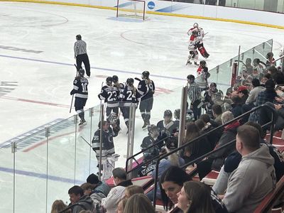 Bench view during a line change